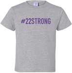 #22 STRONG Toddler T-shirt Toddler Tee (Runs 2 sizes Small)