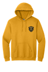 Hooded Sweatshirt with Badge Patch 