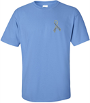 Carolina Blue Ribbon Tee BSC Cancer Support Group Tee