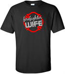 Firefighter Wife T-shirt JFD Firefighter Wife T-shirt JFD
