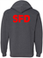 Full Zip Hooded Sweatshirt REFLECTIVE DESIGN SFD - SFD-18600 REFLECTIVE