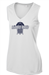 Ladies Sleeveless V-Neck Midwest Magic Basketball Navy Logo - MWMB-SMLST352 INK NAVY