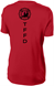 Ladies Solid Poly Tee TFFD - TFFD-SMLST350 CUT