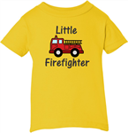 Infant Little Firefighter Tee  Infant Little Firefighter Tee 