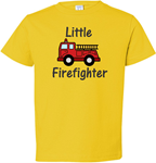 Toddler Little Firefighter T-shirt Toddler Little Firefighter T-shirt (Runs 2 sizes Small)