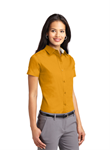 Transmed, Inc. Ladies Short Sleeve Shirt Short Sleeve Dress Shirt