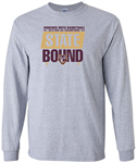 Youth & Adult Long Sleeve Ultra Cotton Tee State Bound 2021 Youth & Adult Long Sleeve Ultra Cotton Tee State Bound 2021