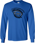 Youth & Adult Volleyball Conference Champs Long Sleeve Long Sleeve Tee