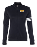 Adidas - Womens 3-Stripes French Terry Full-Zip Jacket Womens 3-Stripes French Terry Full-Zip Jacket